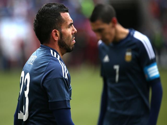 Carlos Tevez hasn't scored for his country since 2011
